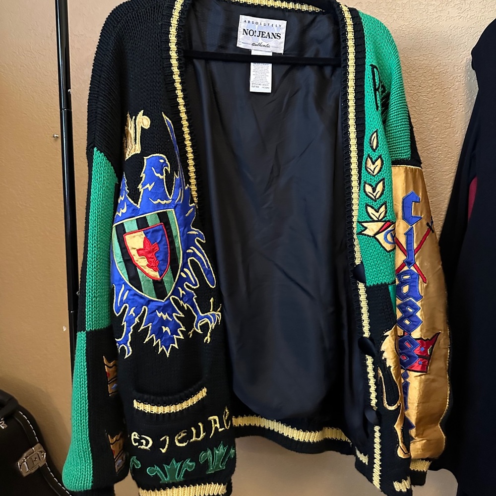 90’s No! Jeans cardigan